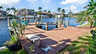 Große Terrasse am Kanal mit Dock und Bootslift - Traum-Urlaub-Florida