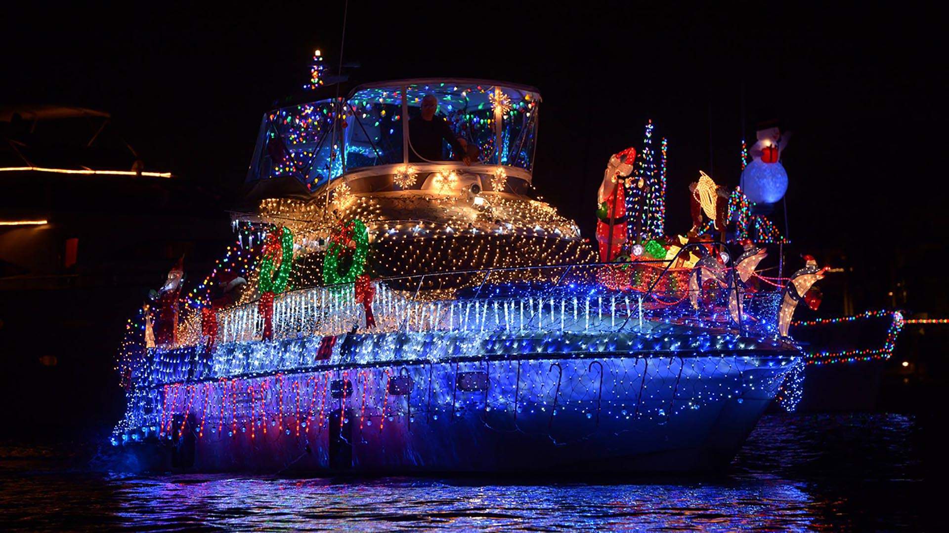 Event Annual Ft Myers Beach Christmas Boat Parade Traum Urlaub Florida