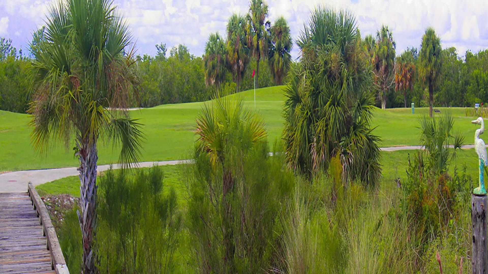 Golfplatz Cape Royal Golf Club in Cape Coral Traum Urlaub Florida