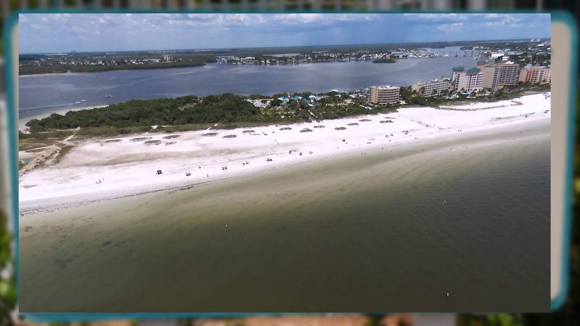 Strand Bowditch Point Park Fort Myers Beach Traum Urlaub Florida