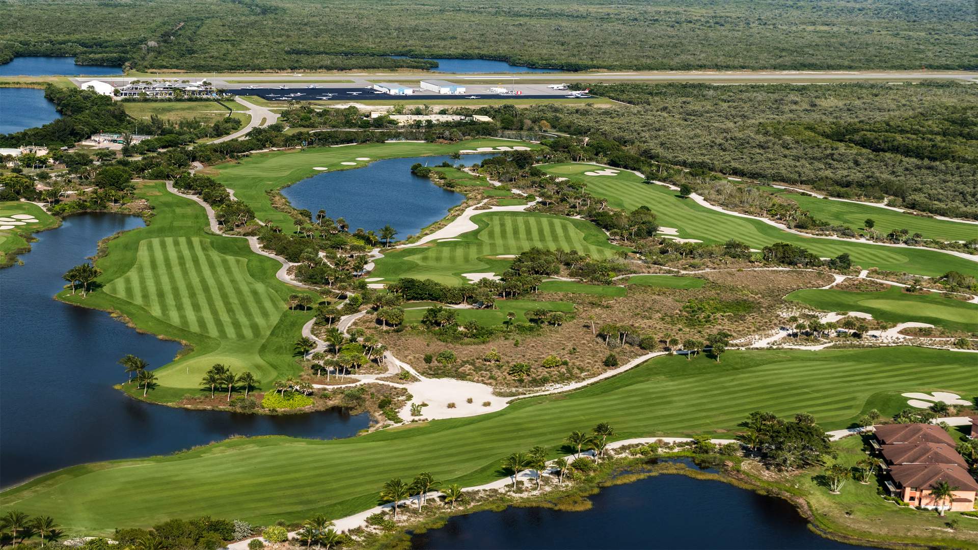 Golfplatz Rookery Golf Club at Marco in Naples Traum Urlaub Florida