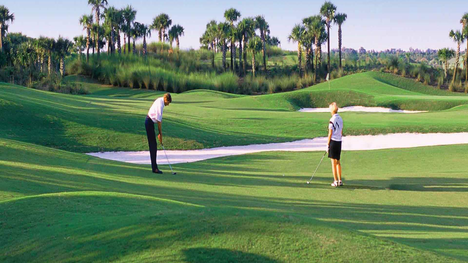 Golfplatz Miromar Lakes Golf Club in Estero Traum Urlaub Florida