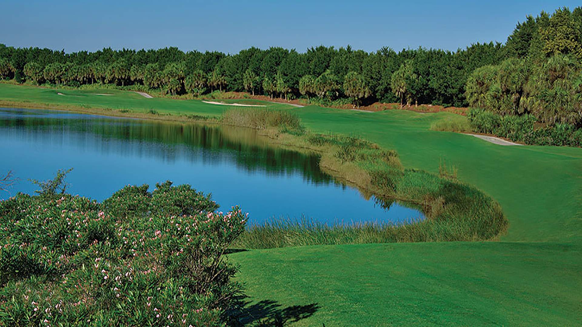 Golfplatz Miromar Lakes Golf Club in Estero Traum Urlaub Florida