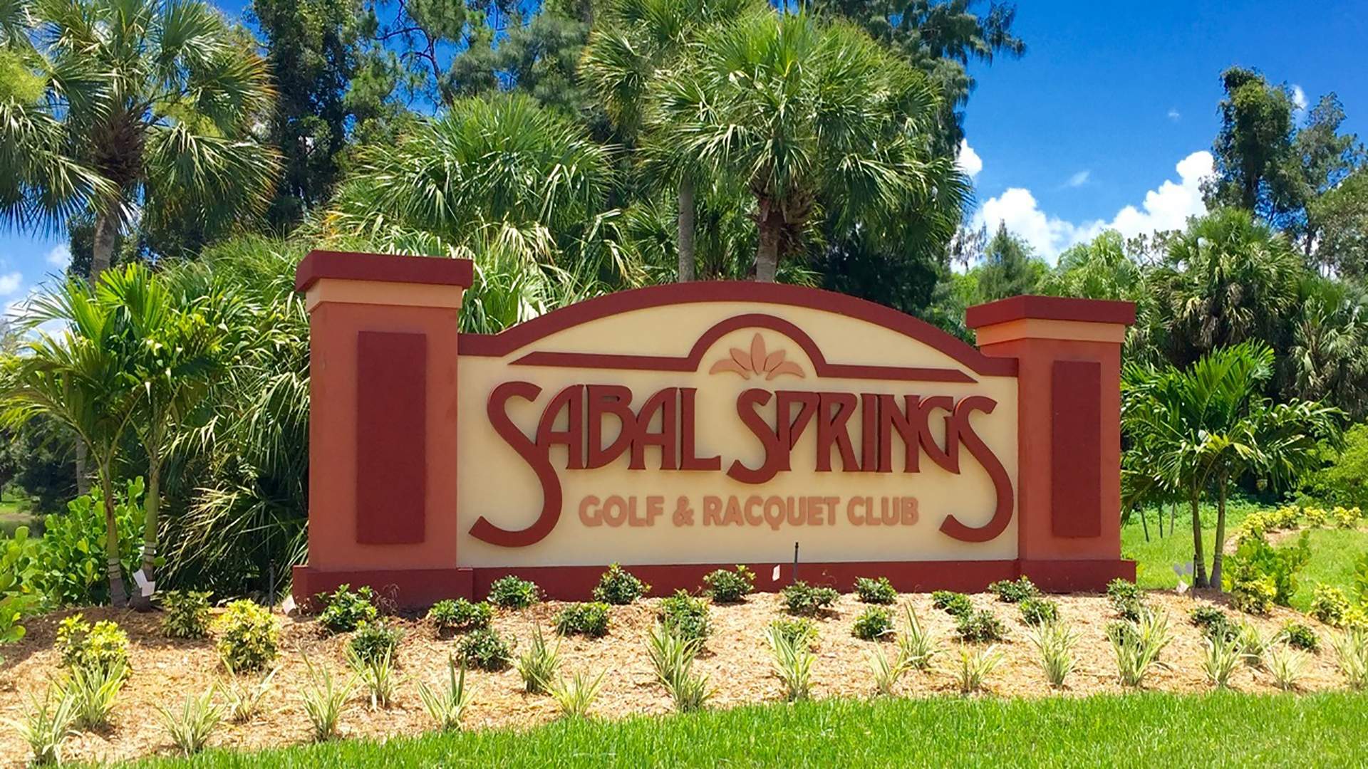 Golfplatz Sabal Springs Golf & Racquet Fort Myers Traum Urlaub Florida