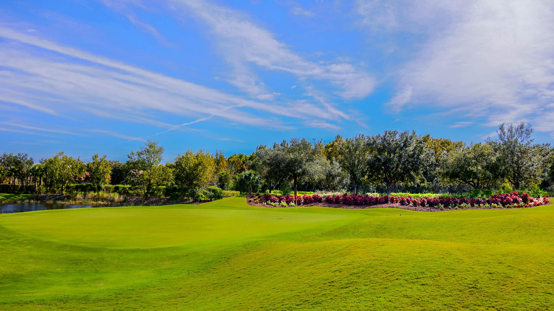 Golfplatz Verandah Country Club in Fort Myers Traum Urlaub Florida